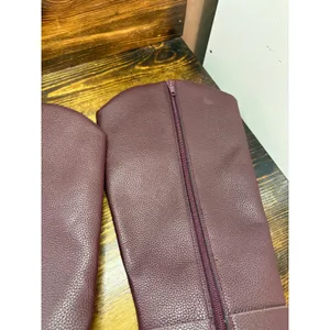 A‎ New Day Red/Brown Heeled Boots Size 8 thumbnail 4