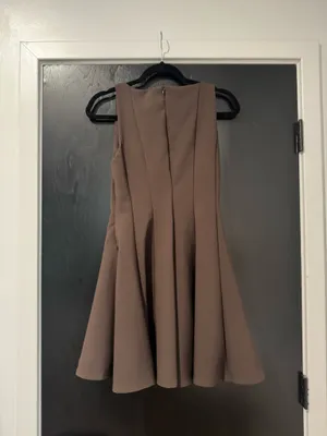 ZARA Brown Mini Dress thumbnail 2