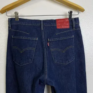 Levis LEJ Re-Issue Slouch Taper Jeans 27 Womens Blue Denim Relaxed Crop Stretch thumbnail 7