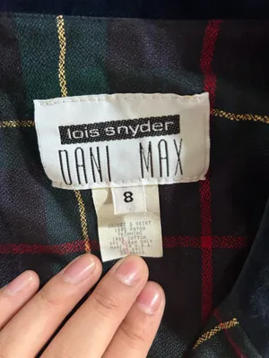Vintage Dani Max Blazer for women Green Size 8 thumbnail 5