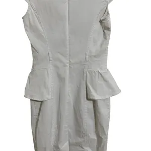S106 XOXO White Midi Peplum Dress thumbnail 5