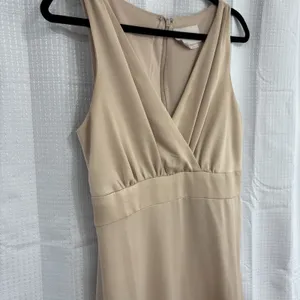 BHLDN Dress Size 4 Fairbanks Satin Anthropologie Formal Midi Maxi thumbnail 3