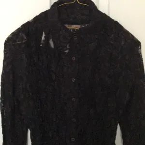 Gorgeous black lace blouse. Small. BNWT. thumbnail 2