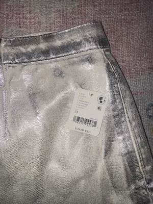 Free People We The Free Gallivanting Peekaboo Skort in Mirrorball Size 33 NWT thumbnail 2
