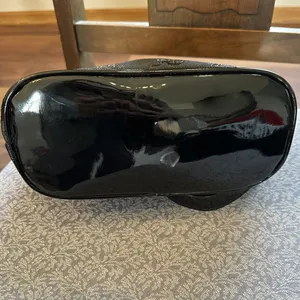 Juicy Couture Black Patent Leather Nailed It Shoulder Bag Vegan thumbnail 6