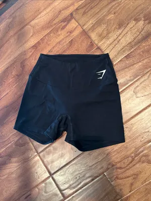 Gymshark Black Mini Biker Shorts Size Small thumbnail 2