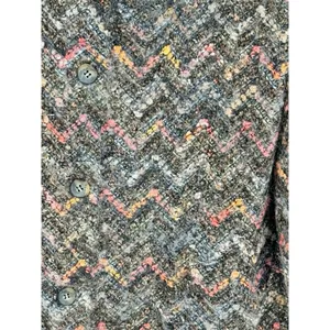 Yvonne La Marie Womens‎ Mohair Blend Tweed Button Front Jacket Blazer Size 12 thumbnail 3