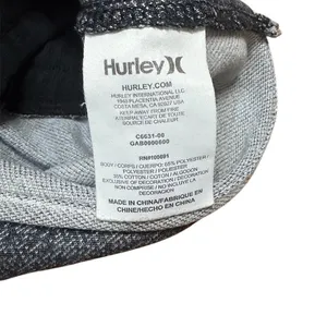Hurley Shorts Womens XS Gray Heather Dolphin Hem Drawstring Pocket thumbnail 6
