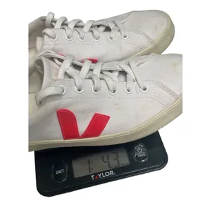 VEJA Campo Canvas Sneakers Shoes Womens 8 White Pink Lace Up Tennis Preppy thumbnail 12