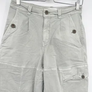By Anthropologie Womens Nell Canvas Utility Gorpcore Straight Leg Cargo Pants 29 thumbnail 4