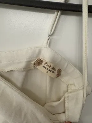 Altar'd State White Romper thumbnail 2