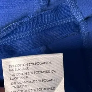 Free People Y2K Indie Flare Slit Pants Blue Violet Size XS thumbnail 6