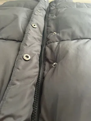 Sebby Women’s Black Cropped Oversized Puffer Jacket Size L thumbnail 11