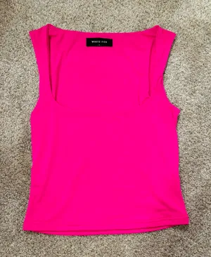 White Fox Boutique Pink Top thumbnail 1