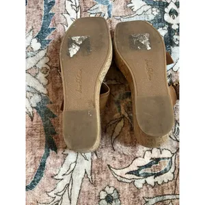 Sam Edelman Womens Slip On Buckle Platform Platform Sandals Size 9 GUC thumbnail 9