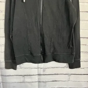 The North Face Women’s XL Fleece Softshell Full-Zip Pullover Jacket Black White thumbnail 4