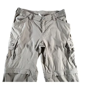The North Face Womens Convertible Cargo Hiking Pants Sz 10 Beige Zip-Off Outdoor thumbnail 3