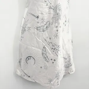 Victoria's Secret Womens Celestial Lace Trim Astrology Satin Slip Dress Size XS thumbnail 5