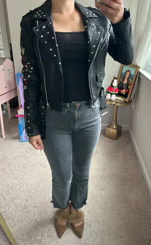 Vigoss faux leather jacket. XS thumbnail 1