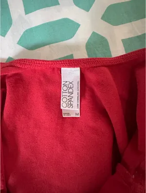 wisconsin bodysuit Red Size M thumbnail 3