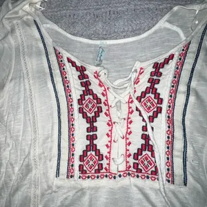 Free People El Mirage Embroidered Peasant Top thumbnail 3