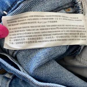 Abercrombie & Fitch 90s Straight Ultra High Rise Crossover Jeans Blue‎ 29 8R thumbnail 8