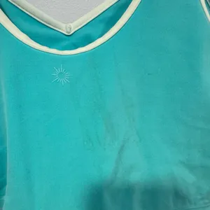 Blue‎ and white Aerie bra tank top thumbnail 5