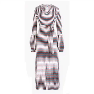 NWT Universal Standard Fir J.Crew Striped Dress Midi Medium thumbnail 6