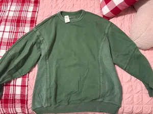 Aerie Oversized Crewneck Sweatshirt thumbnail 3