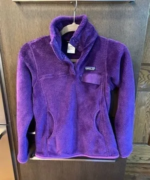 Patagonia Women's Re-Tool Snap-T Pullover Purple‎ Size XS Plum thumbnail 1