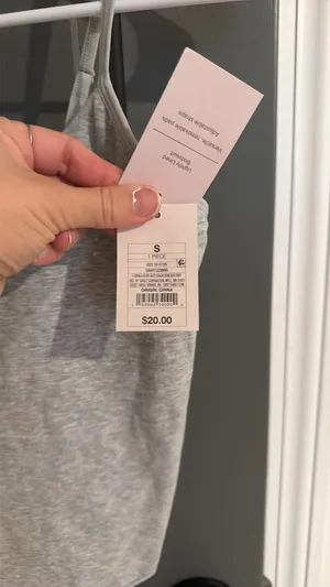 Grey Auden lightly lined bodysuit Gray thumbnail 2