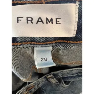 Frame The Candle Jeans Size 28‎ Seattle Mid Rise Tapered Barrel Leg thumbnail 8