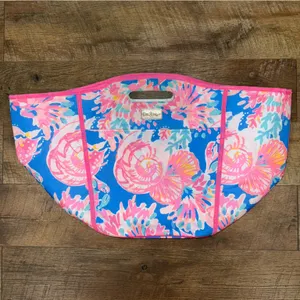 Lilly Pulitzer Large Insulated Floral Beverage Tote thumbnail 6
