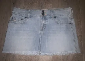 Abercrombie Y2K Mini Denim Skirt thumbnail 1