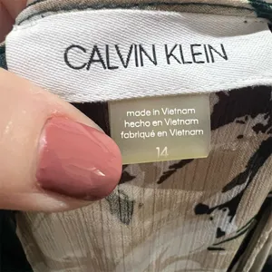 Calvin Klein Women's Floral Wrap Midi Dress Black Size 14 Party/Cocktail thumbnail 8