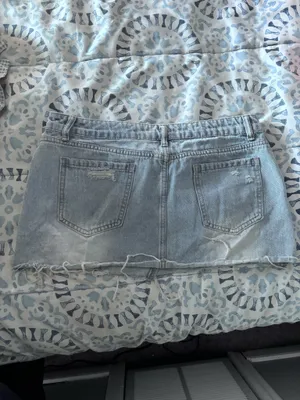 Shein Denim Skirt Mini thumbnail 2