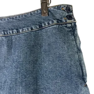 Vtg Cherokee Denim Skort 10 Cotton‎ Medium Wash Blue Mini Skirt Y2K Cottagecore thumbnail 10