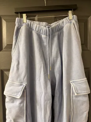 Abercrombie Cargo Joggers High-Waisted sweatpants L thumbnail 3