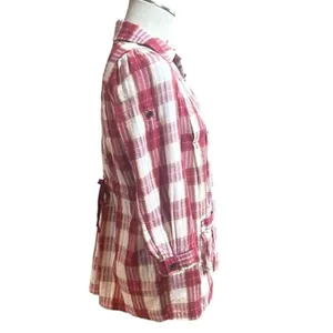 Free People Plaid Matador Tunic Top with Pockets 0 thumbnail 6