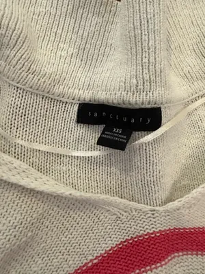 Sanctuary revolve sweater pink and white stripes thumbnail 2