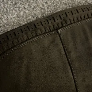 Boho Faux Suede Dark Brown Over the Knee Boots thumbnail 4
