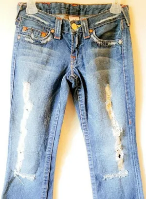 True Religion BOBBY distressed jeans. thumbnail 3