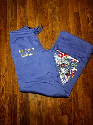 Blue Ed Hardy Pants thumbnail 3