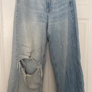 American Eagle two tone high waisted wide leg thumbnail 2