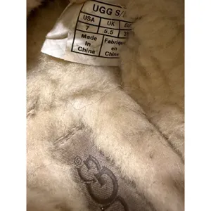 UGG Dakota Chestnut Suede Moccasin Slippers Womens 7‎ Brown Wool Lined 5612 thumbnail 4