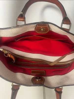 Dooney & Bourke East West Chelsea Shopper Tote Leather Adjustable Strap thumbnail 6