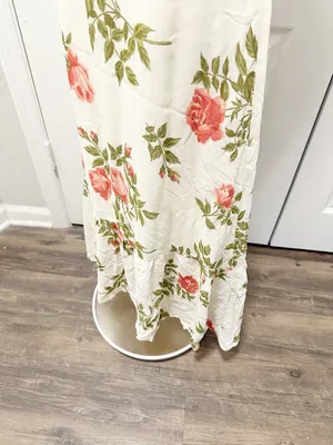 Reformation Nikita Dress in Jolie Floral Rose Print thumbnail 10