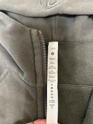 Lululemon Scuba Oversized Full-Zip Medium Olive thumbnail 4
