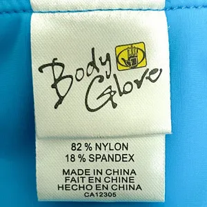 Body Glove Azuro Blue Bali Hipster Bikini Bottom XS NWT Folded Waistband Charm thumbnail 7