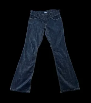 Gap maternity jeans Dark Blue Women's Bootcut Jeans additional elastic sides thumbnail 1